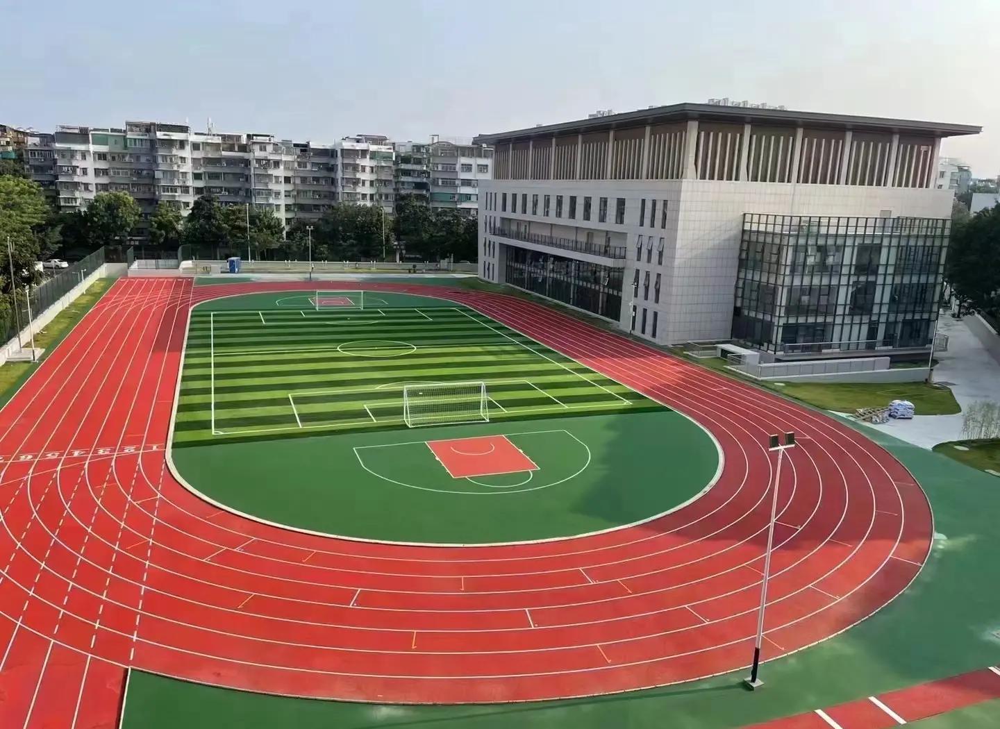 丽水市人造草坪塑胶篮球场 - 厂家